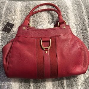 Cole Haan small red handbag